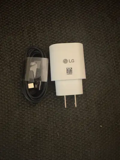 LG Fast Charge Block & Cord., View more
