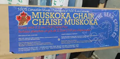 Bear Chair Co. Muskoka Chair, View more
