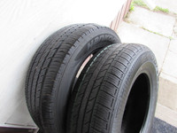 Pair of 205/65-15 Goodyear / Hankook tires
