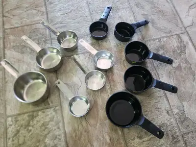 2 sets of measuring cups (selling together), View more
