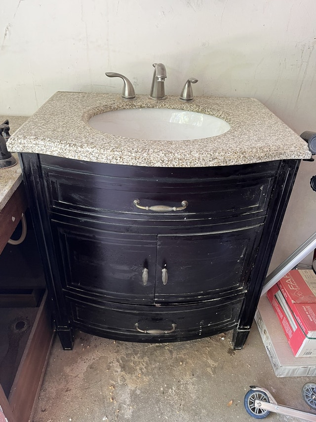 Two Complete Vanities Plumbing, Sinks, Toilets & Showers London