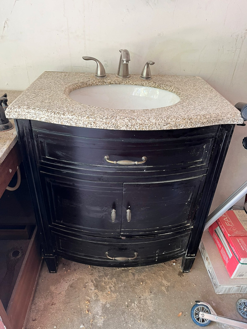 Two Complete Vanities Plumbing, Sinks, Toilets & Showers London