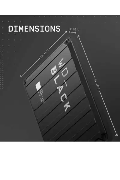 New Western Digital 5TB Black P10 Game Drive, Compatible, View more