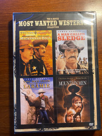 MOST WANTED WESTERNS (DVD/2 DISC  NEW