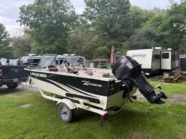 Legend 16 Xtreme Boat with 50HP Mercury Motor and Trailer | Powerboats ...