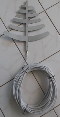 TV Antenna + Coax cable 110 feet