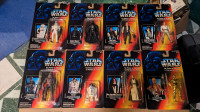 Vintage Star Wars POTF Figures including the Premier Versions