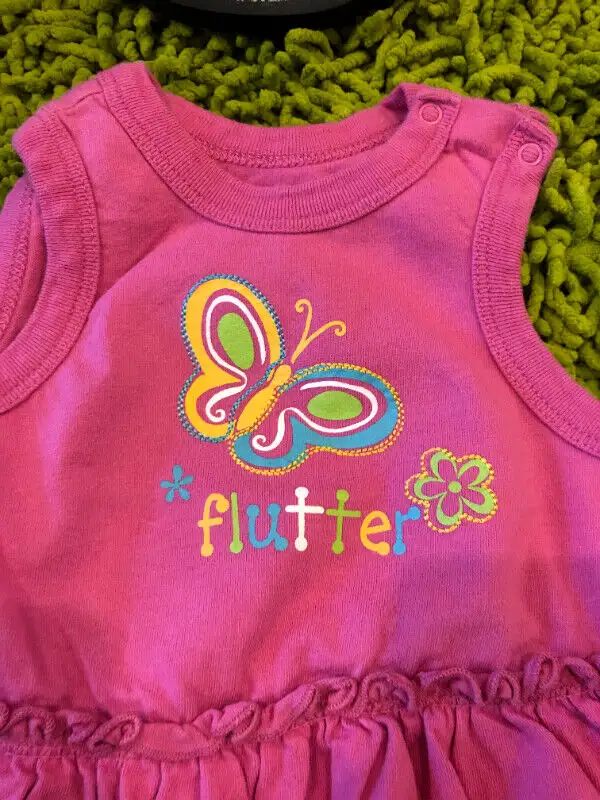 2 Children's Place Girls Pink outfits 3-6 months628632624742431220