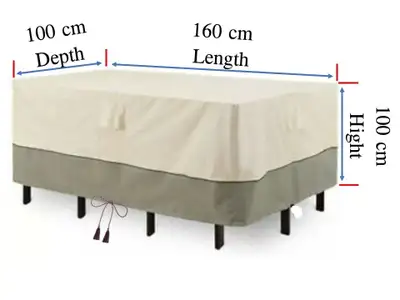 Outsuny heavy duty patio furniture cover (brand new), View more