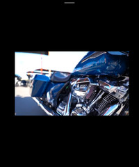 2022 Harley Davidson Road Glide Reef Blue LOW MILAGE