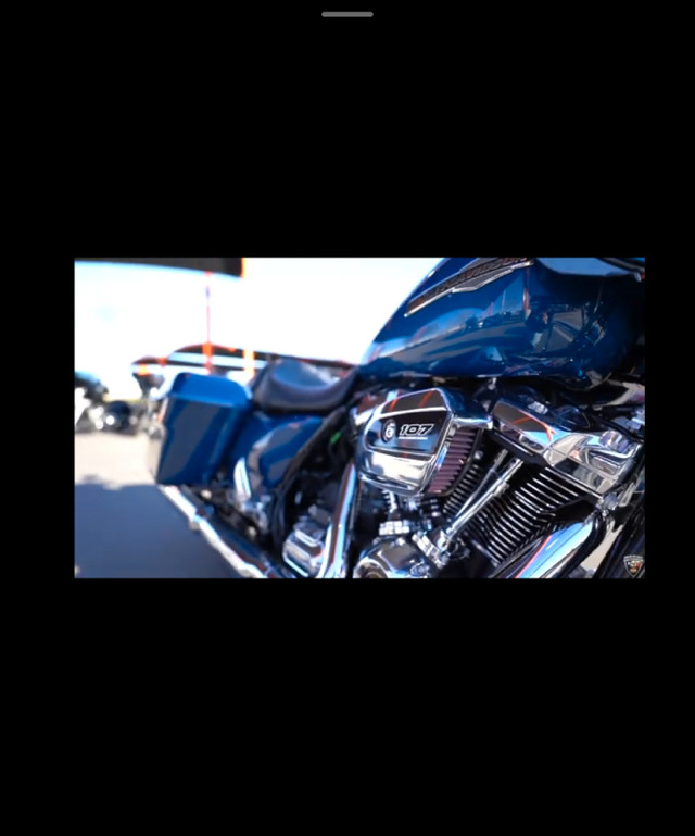 2022 Harley Davidson Road Glide Reef Blue LOW MILAGE in Touring in Oakville / Halton Region - Image 4