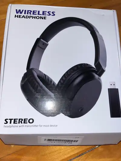 Wireless stereo headphones for tv tablets phones/écouteurs , View more