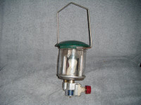 Vintage Coleman portable propane camping light