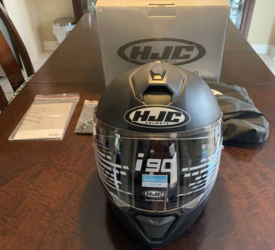 HJC i90 Modular Helmet Brand New In Box , Size Small , Never Used Or Worn , Sunshade Flip Smoke Viso...