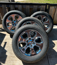 4 New Bridgestone Tires and Ram Rims 275/55 R20