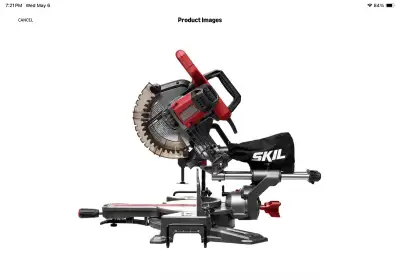 15 Amp Dual Bevel Sliding Miter Saw. New in box!, View more