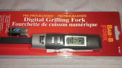 BBQ $15 Maverick Digital Grilling Fork Thermometer, View more
