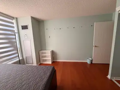 ✨ Move-In Ready for a Quiet Professional! A bright, partially furnished bedroom with its own dedicat...