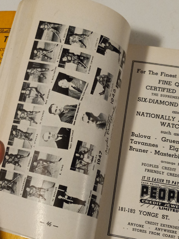 Vintage Rare Toronto Hockey League Year Book Season 1948/49 EX in Arts & Collectibles in Trenton - Image 3