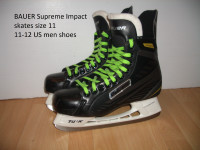 Patins _ BAUER  Supreme Impact _ skates  11 R / 11-12  men shoes
