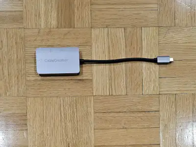 USB-C Adapter CableCreation with HDMI, USB 3.0 and PD Ports Pickup is in West Woodbridge L4L6M6.