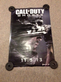 Call of Duty double sided poster