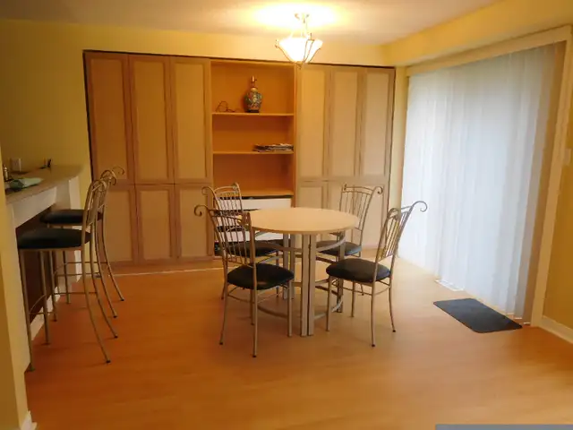 Black chairs-Amisco Custom made Iron base dining chairs in Chairs & Recliners in Markham / York Region - Image 5