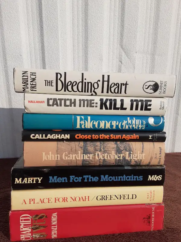8 Hardcover Novels - $20 for all