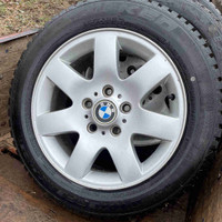 205/55/R16 Bmw e46 rims and tires