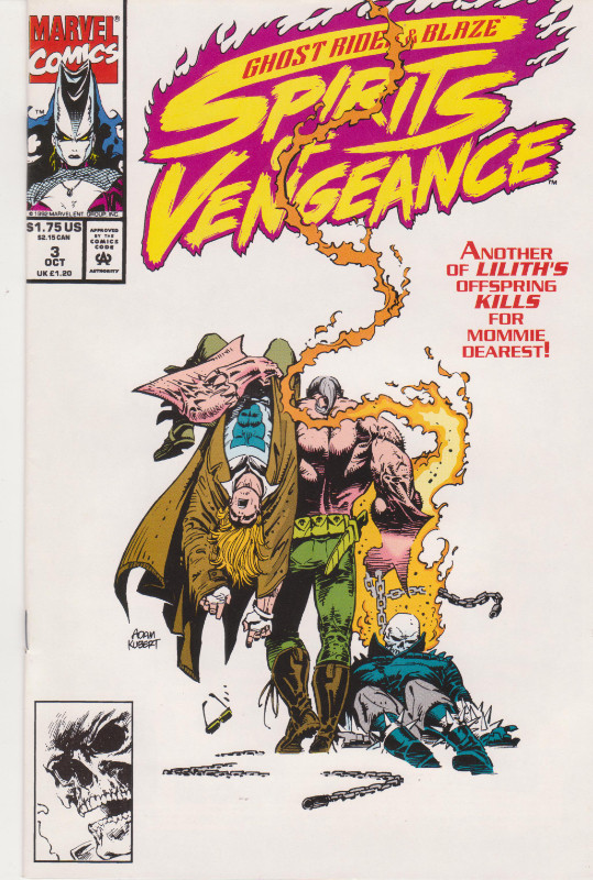 Marvel Comics - Ghost Rider/Blaze: Spirits of Vengeance #1,2,3,4 in Comics & Graphic Novels in Peterborough - Image 3