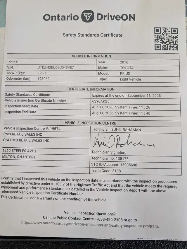 2016 Toyota Prius V **certified**538899614123970568