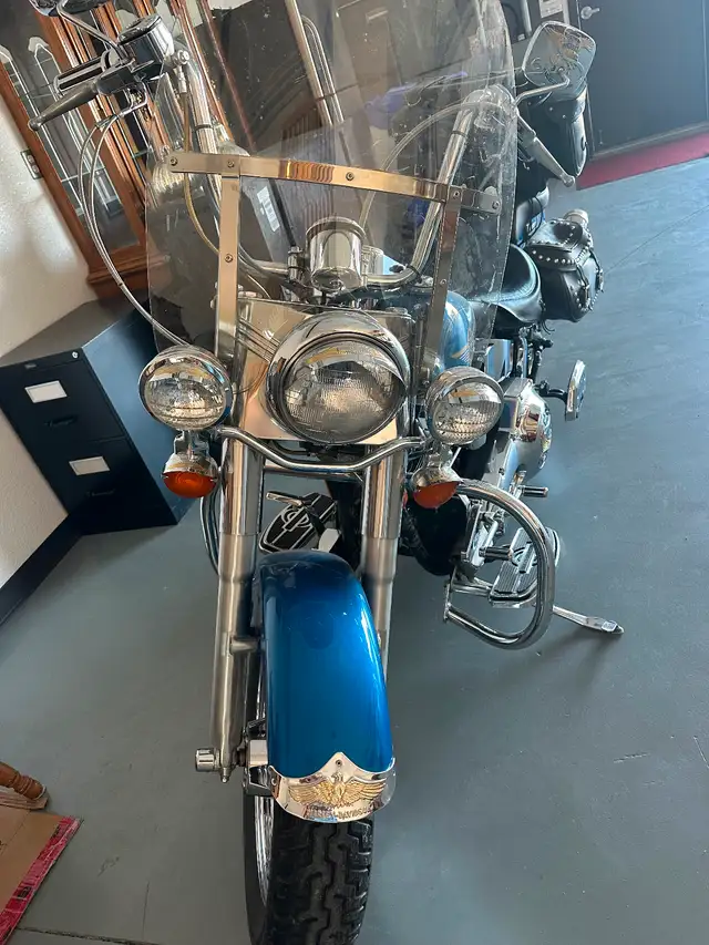 1996 Harley Davidson Fat Boy in Street, Cruisers & Choppers in Red Deer - Image 7