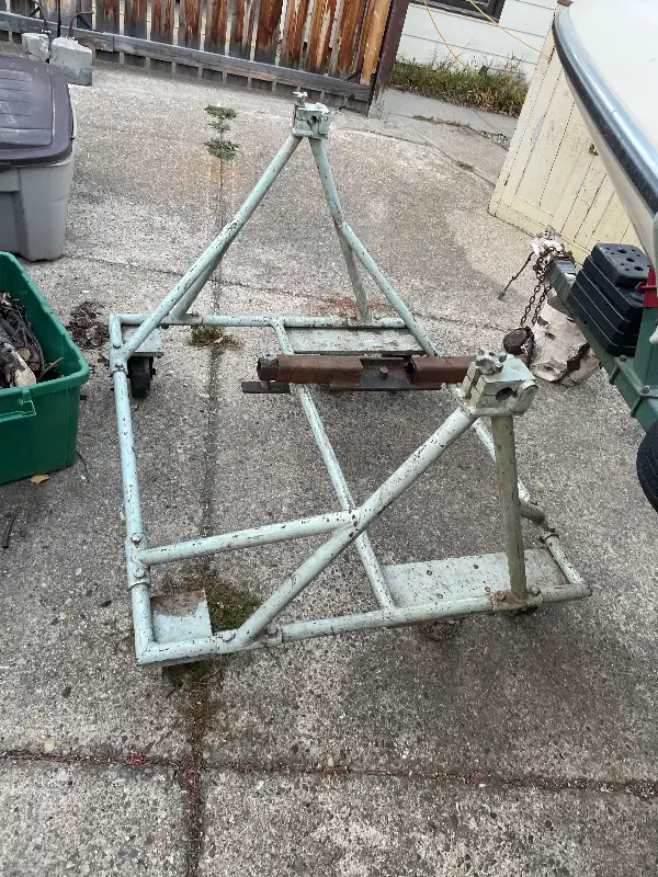 Vintage rolling motor stand for sale. in Other in Red Deer - Image 2