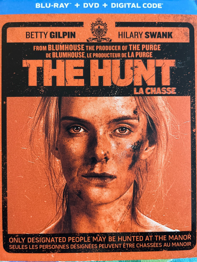 The hunt Blu-ray et DVD bilingue à vendre 20$ dans CD, DVD et Blu-ray  à Lévis