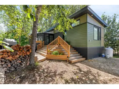 ✨ Four‑Season Cabin for Sale — Riverside RV Campground, Devon AB ✨ Turn‑key, fully furnished, and re...