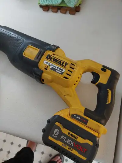 Dcs389 variable speed reciprocating saw $250 for the saw only. $300 for saw with battery