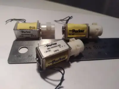 Parker 990-000335-003 Miniature Pneumatic Solenoid, 1.8VDC 25psi, View more