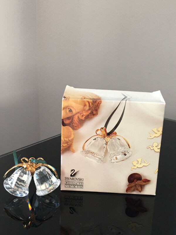 Swarovski Crystal Christmas Bells with original packaging in Arts & Collectibles in Markham / York Region