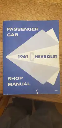 Passenger Car 1961 Chevrolet Shop Manual