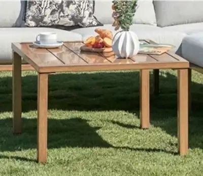 Brand New and Assembled Longshore Tides® Nolensville Metal Patio Coffee Table $30