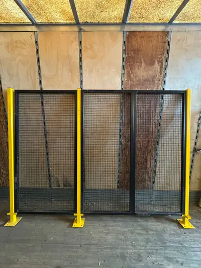 Wire Mesh Security Cage with Double Doors – 51.5 Ft overall, View more