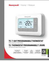 Brand new Honeywell home T5 7day programmable thermostat.
