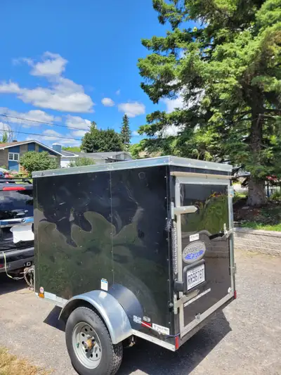 4'×6' Continental Cargo enclosed trailer for sale . Im selling it because its too small for what i n...