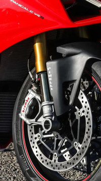 Ducati OEM Panigale R V4S 330mm Brembo front braking rotors set