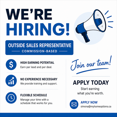 HIRING: Sales Representative In Calgary, View more