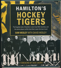 DON CHERRY EX-RARE SIGNED HAMILTON HOCKEY TIGERS SOFT COVER BOOK