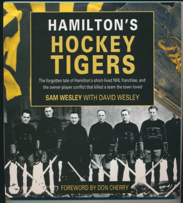 DON CHERRY EX-RARE SIGNED HAMILTON HOCKEY TIGERS SOFT COVER BOOK in Arts & Collectibles in Oakville / Halton Region