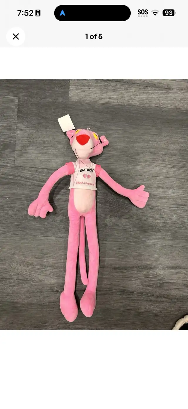 Pink Panther stuff toy448294977453445120