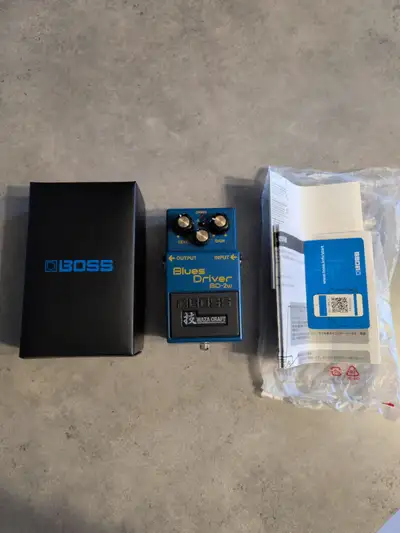 BOSS BD-2W Blues Driver (Waza Craft Made in Japan) guitar pedal, View more
