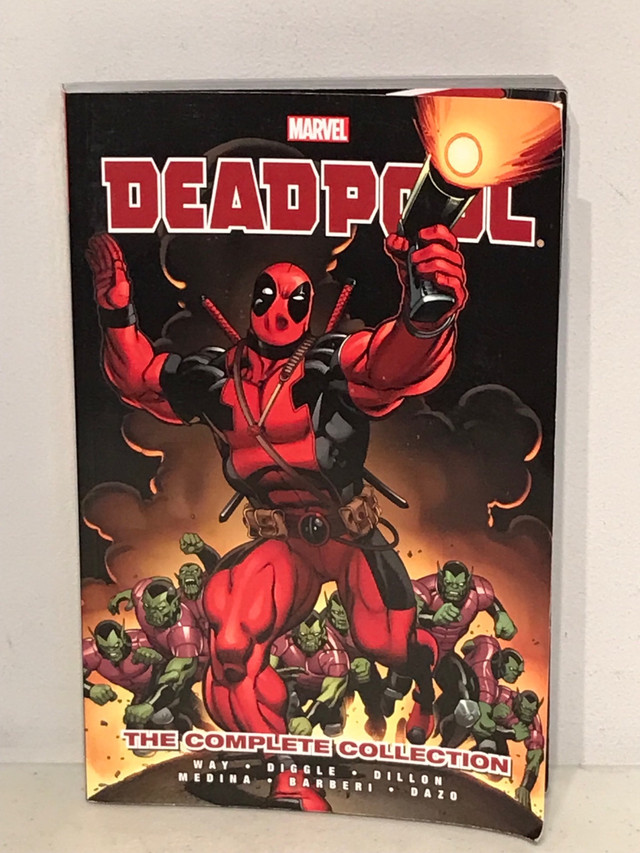 DEADPOOL Complete Collection Marvel Comics Vol 1 & 2 TPB dans Bandes dessinées  à Ottawa - Image 2